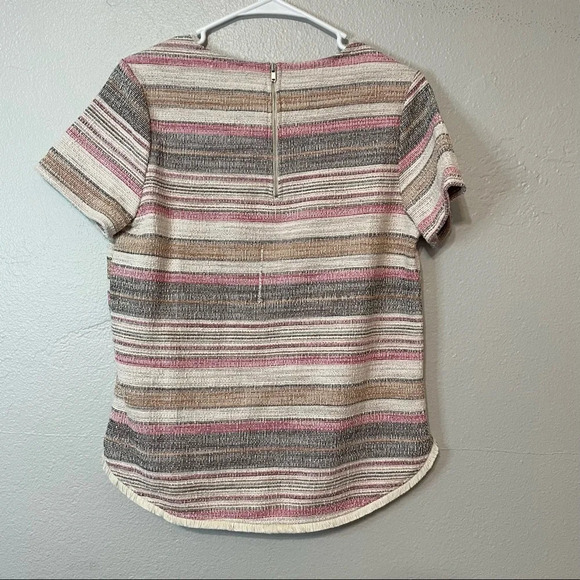 W5 Boho Fringe Tapestry Blouse New - Picture 7 of 8